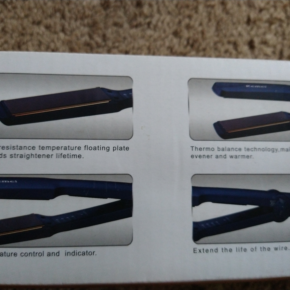 Hair straightener